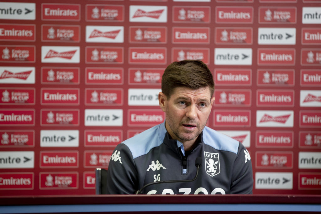 Aston Villa Training and Press Conference