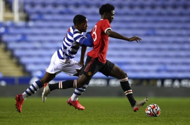 Manchester United win FA Youth Cup clash v Reading
