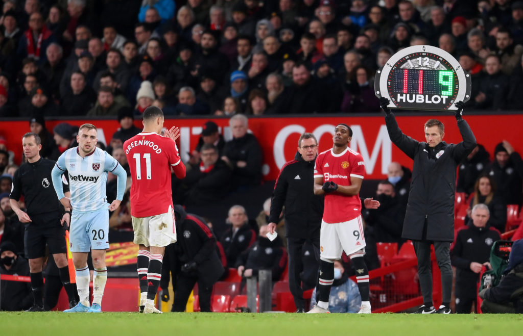 Manchester United v West Ham United - Premier League