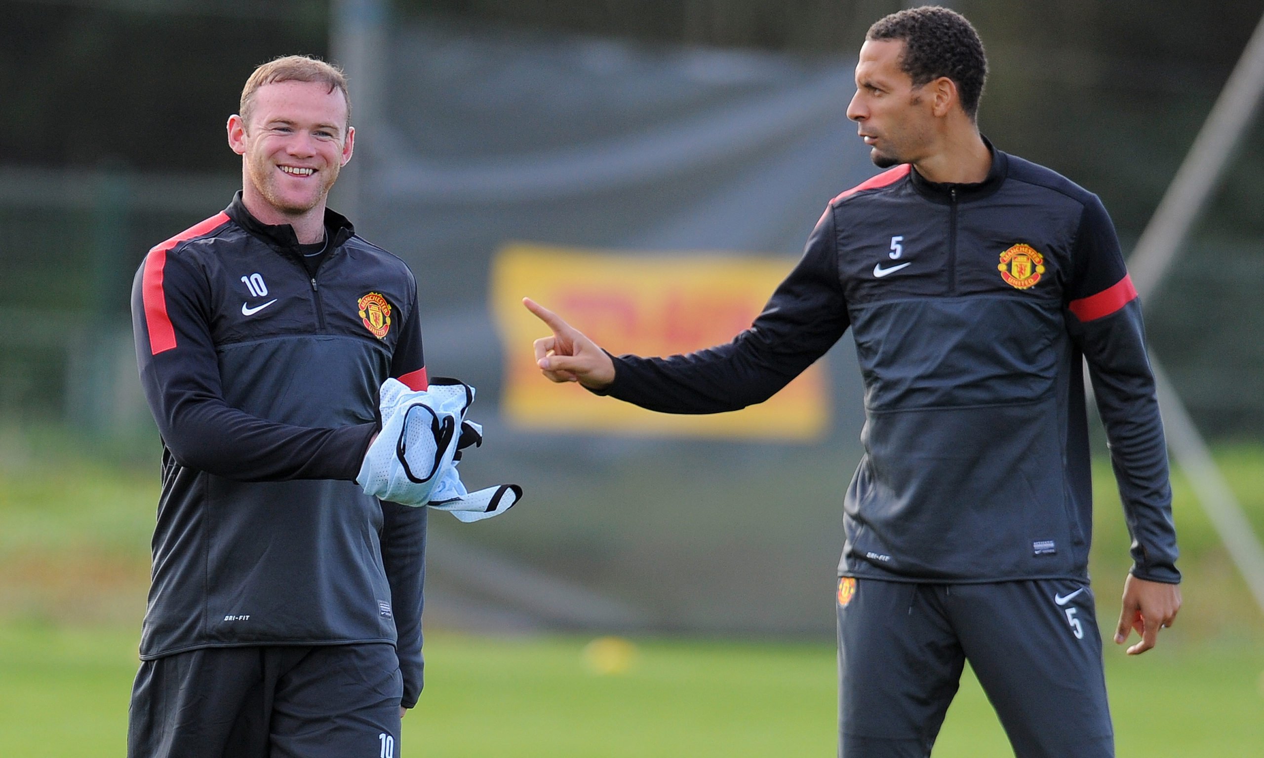 Rio Ferdinand says he used to argue with Wayne Rooney 'every training session'