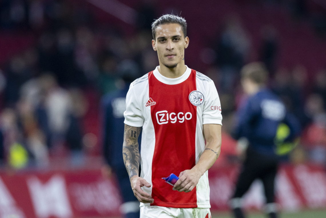 Romano says Antony's agents are pushing Ajax to consider offers
