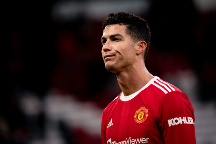 Video of Manchester United players ignoring Cristiano Ronaldo for clear cut chances is going viral