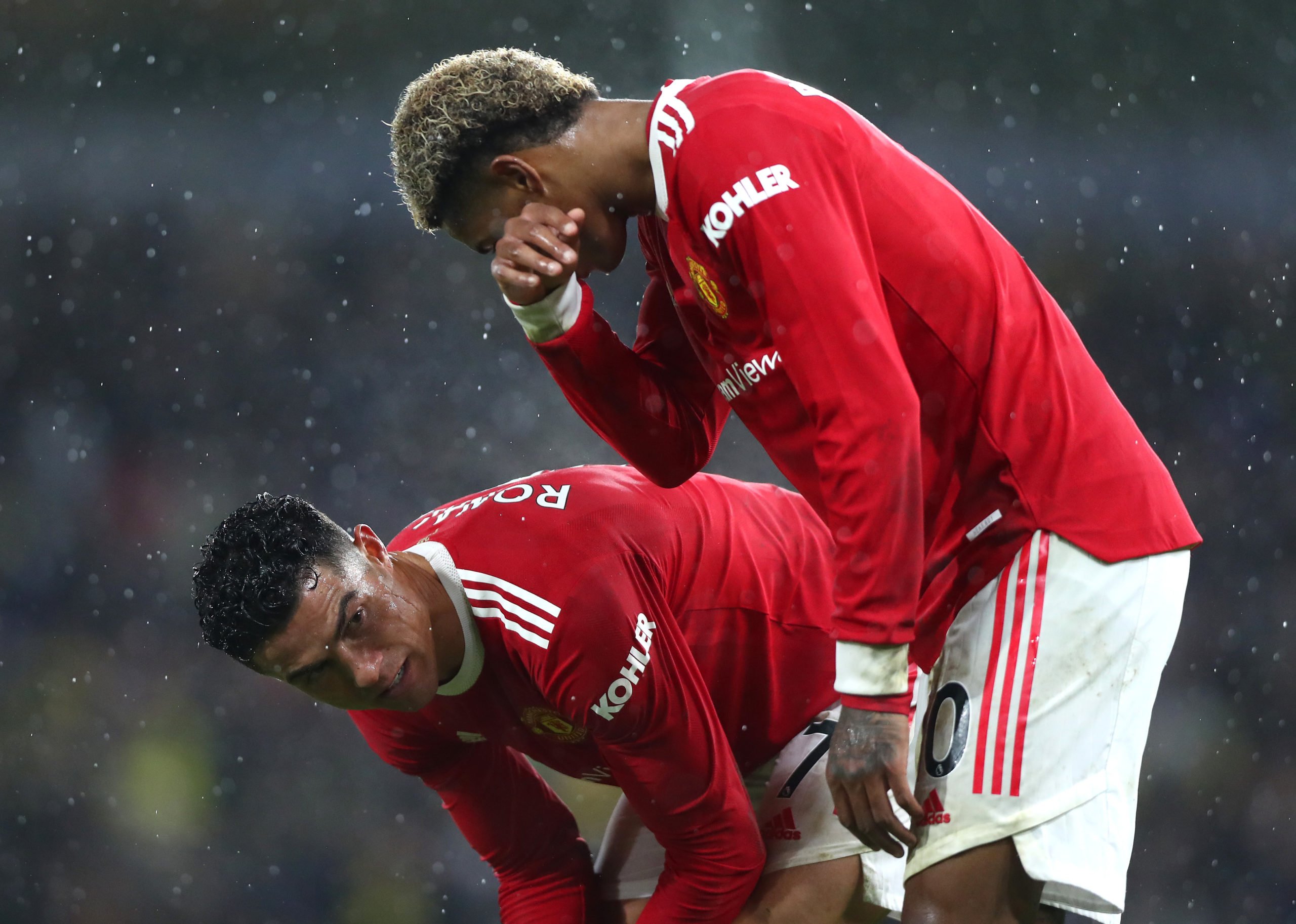 Cristiano Ronaldo sends message to Marcus Rashford after giving