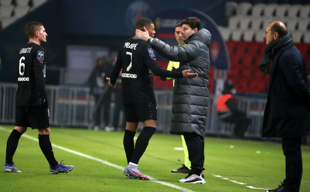 Paris Saint-Germain v Stade Brestois 29 - Ligue 1 Uber Eats