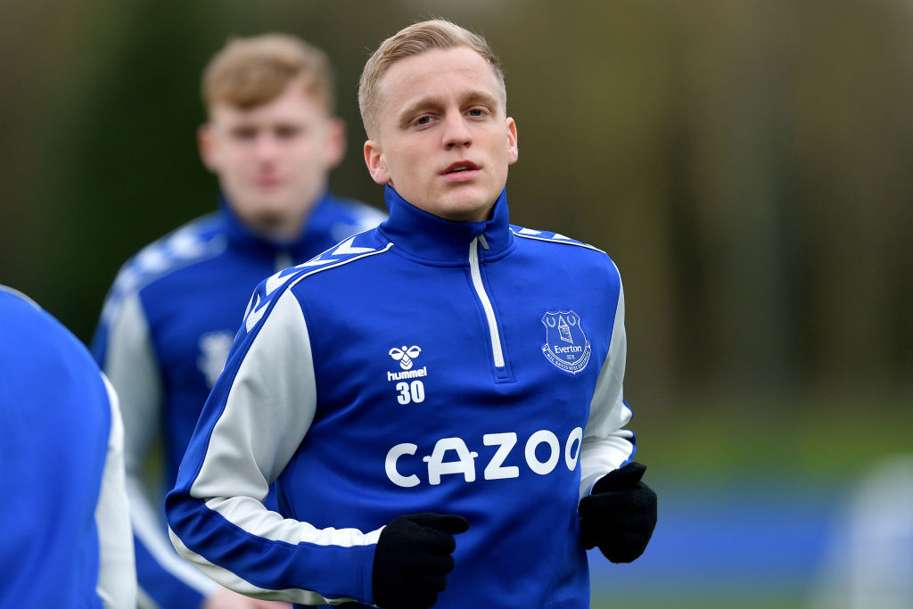 Everton Training Session