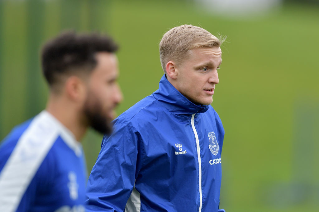 Everton Training Session