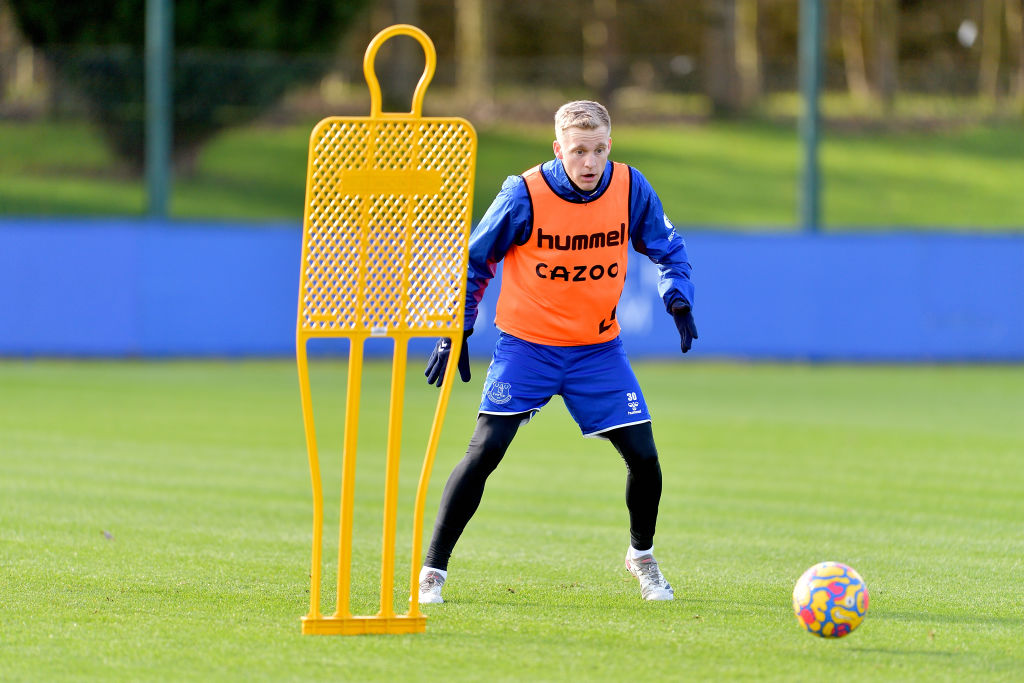 Everton Training Session
