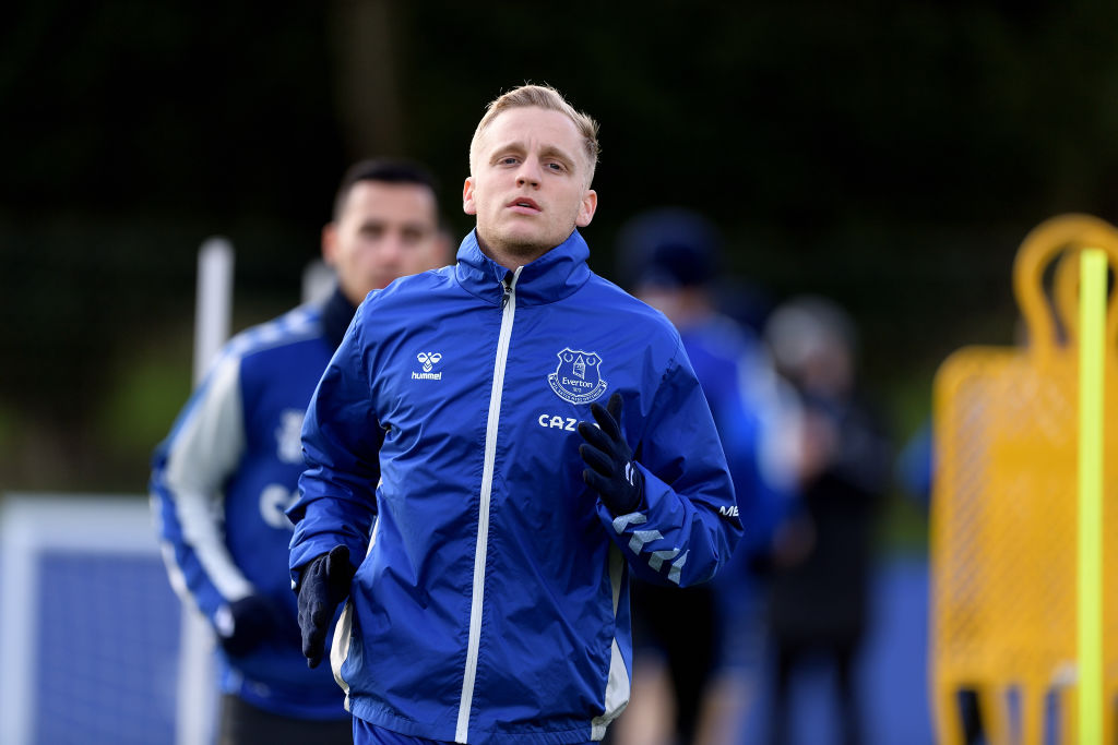 Everton Training Session