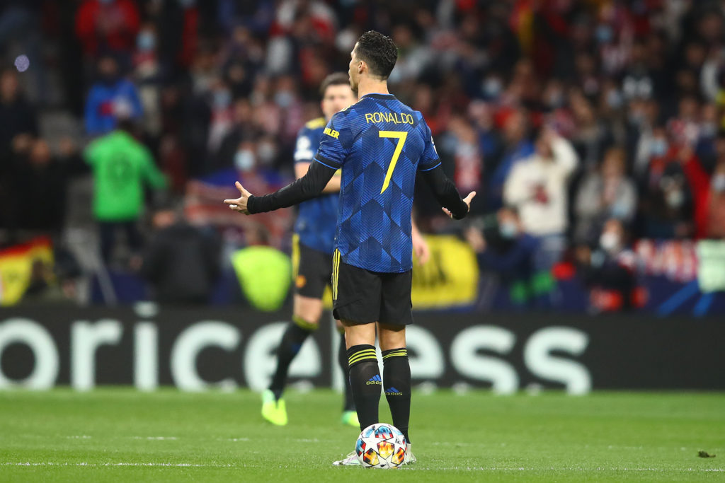 Atletico Madrid v Manchester United: Round Of Sixteen Leg One - UEFA Champions League