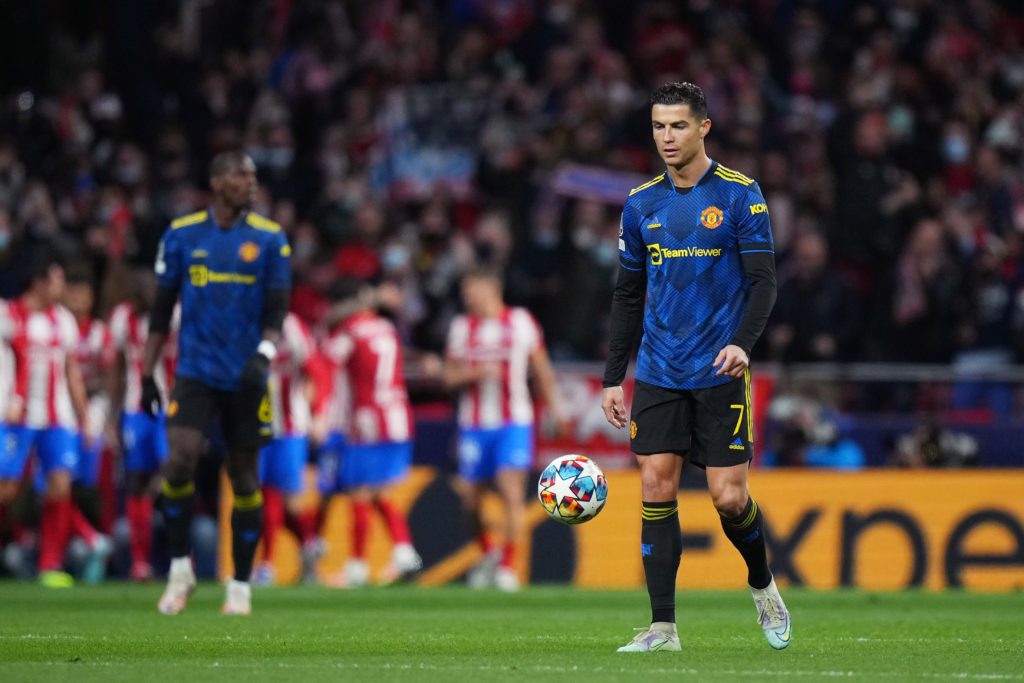 Atletico Madrid v Manchester United: Round Of Sixteen Leg One - UEFA Champions League