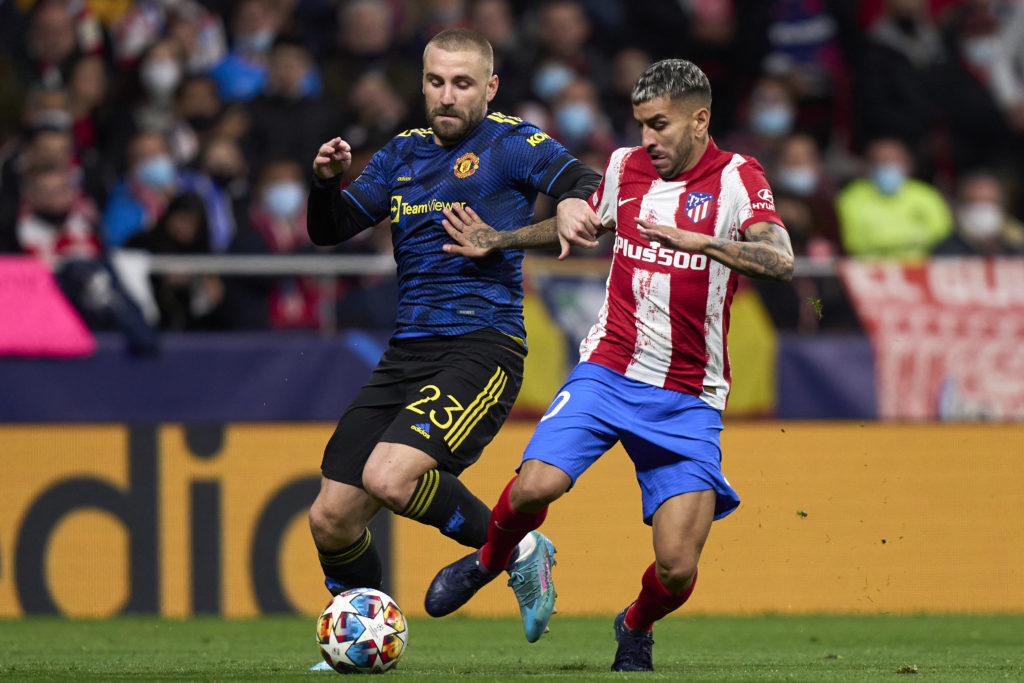 Atletico Madrid v Manchester United: Round Of Sixteen Leg One - UEFA Champions League