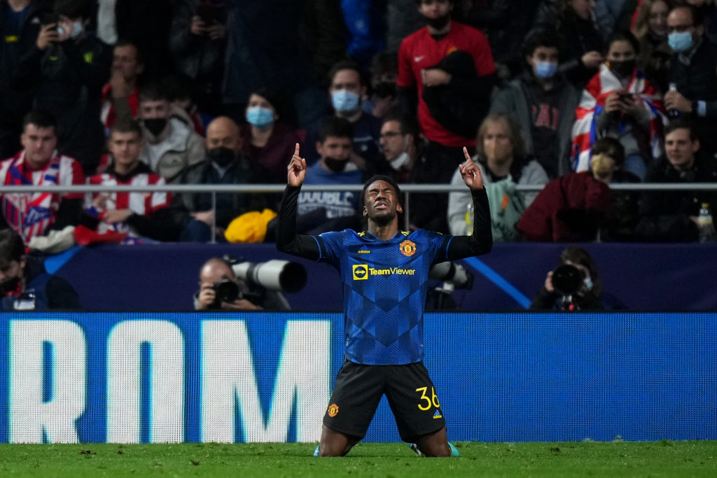 Atletico Madrid v Manchester United: Round Of Sixteen Leg One - UEFA Champions League