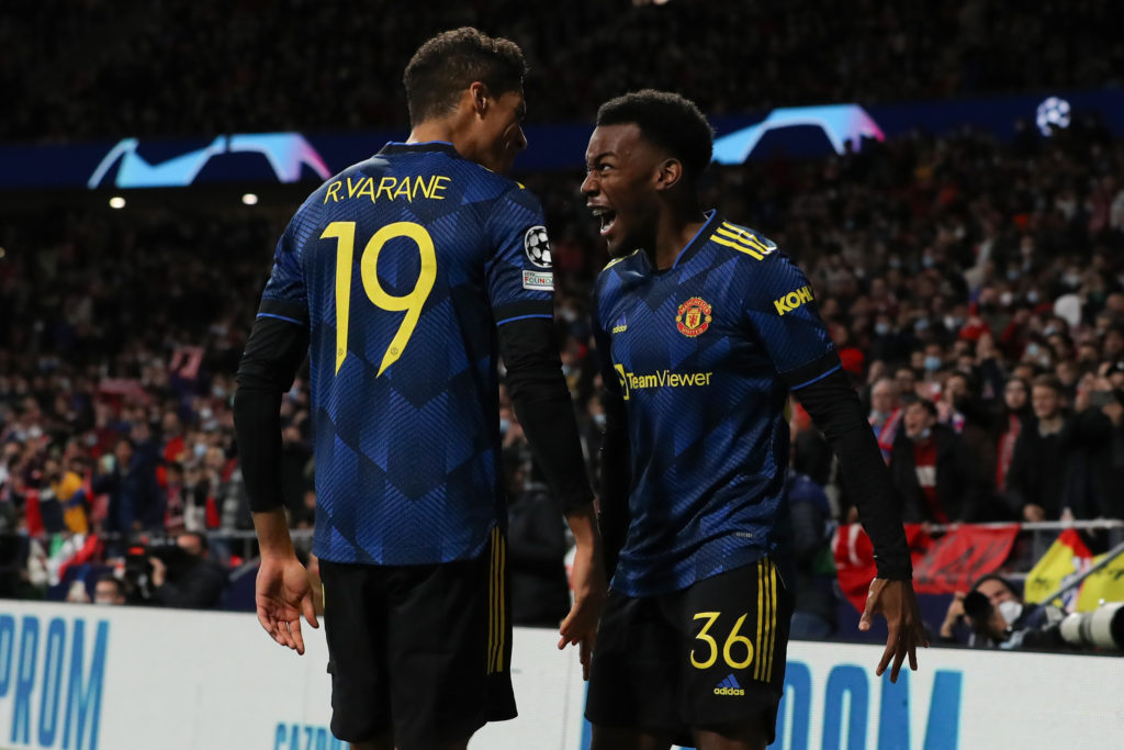 Atletico Madrid v Manchester United: Round Of Sixteen Leg One - UEFA Champions League