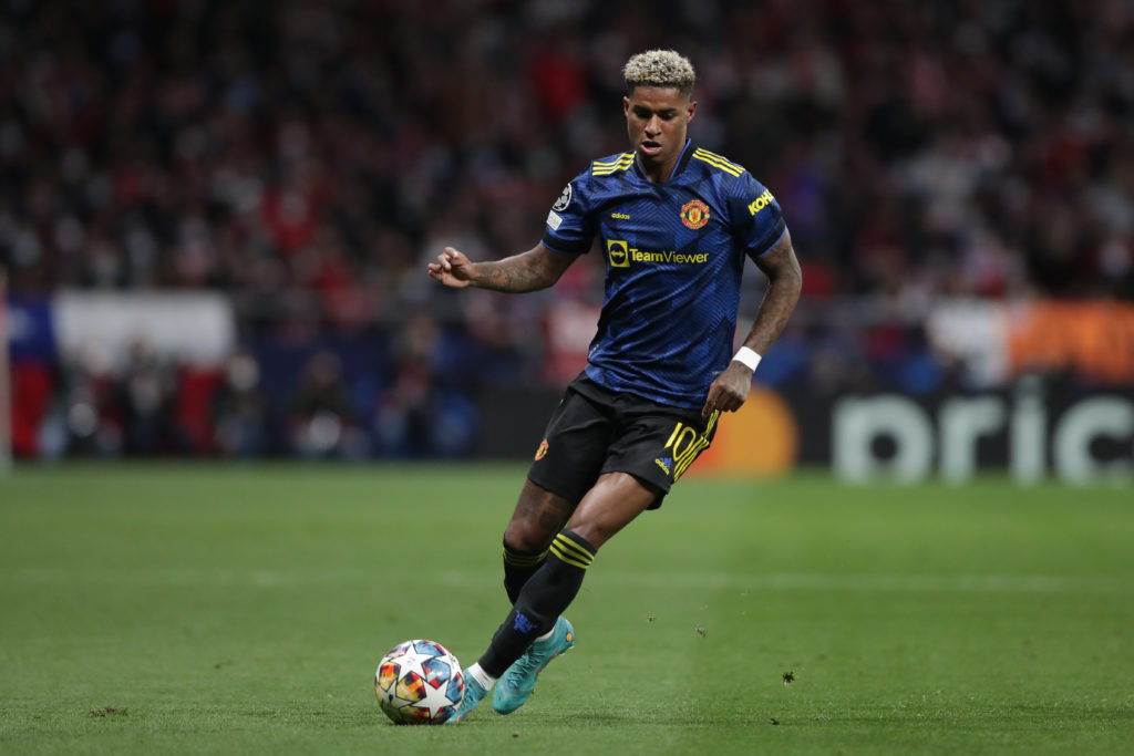 Atletico Madrid v Manchester United: Round Of Sixteen Leg One - UEFA Champions League