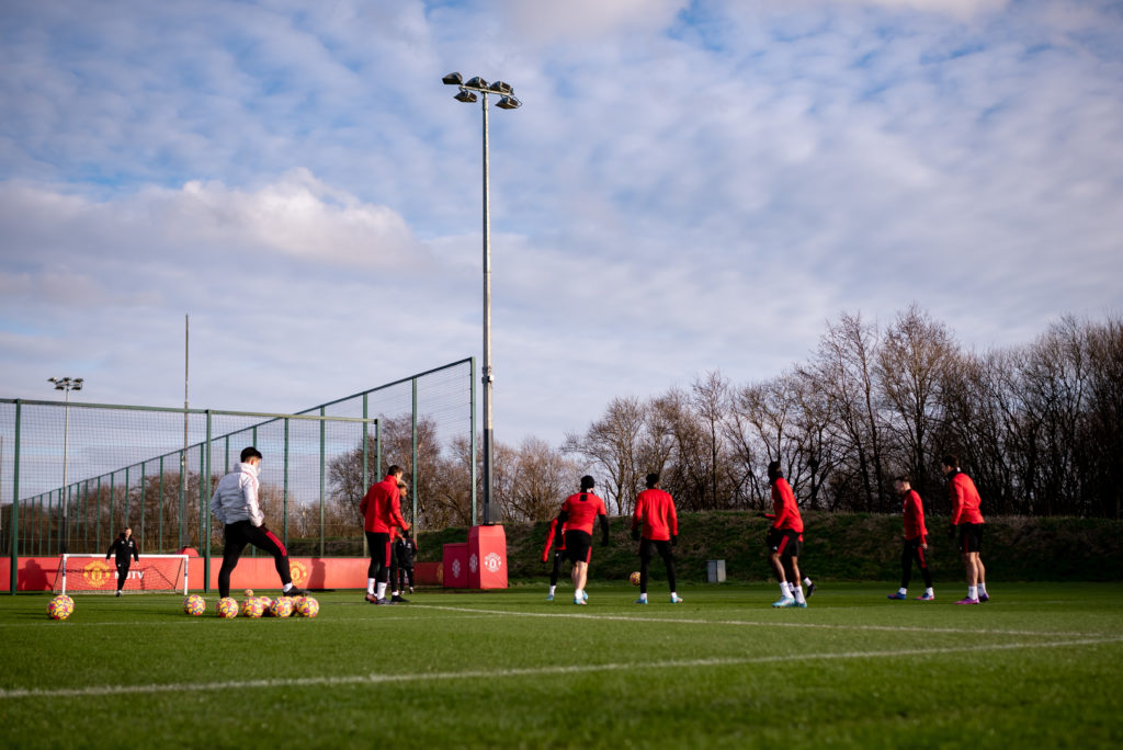 Manchester United Training Session