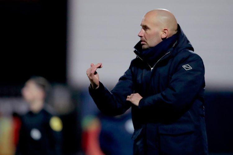 Coach Mitchell van der Gaag of Ajax U23  during the Dutch Keuken Kampioen Divisie  match between FC Den Bosch v Ajax U23 at the Stadium De Vliert o...