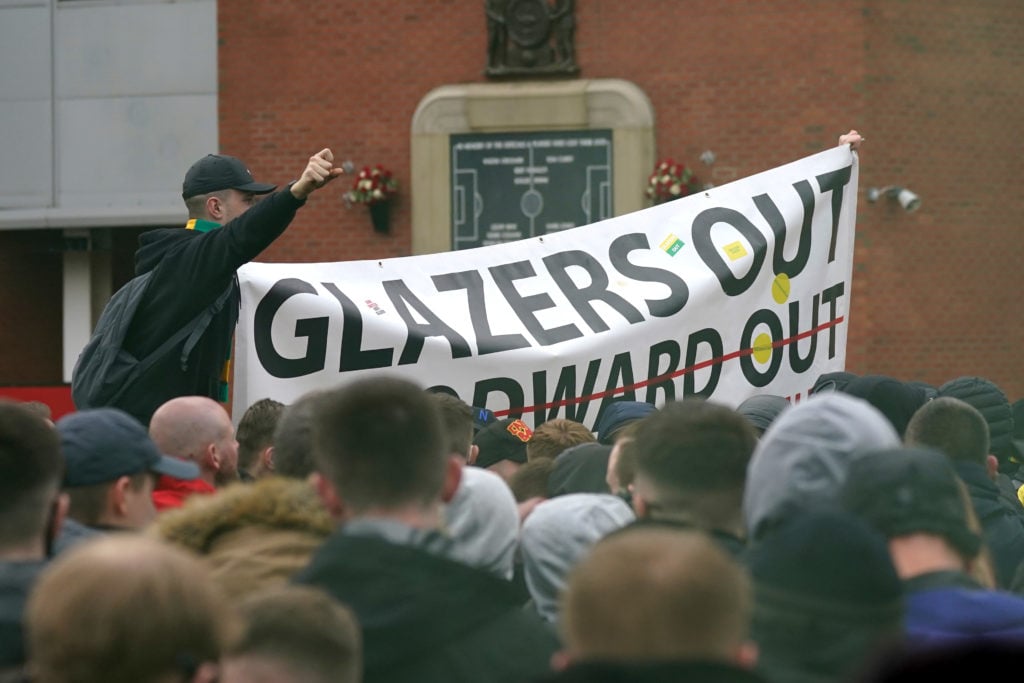 Manchester United Fans Protest Against Glazer Family Ownership