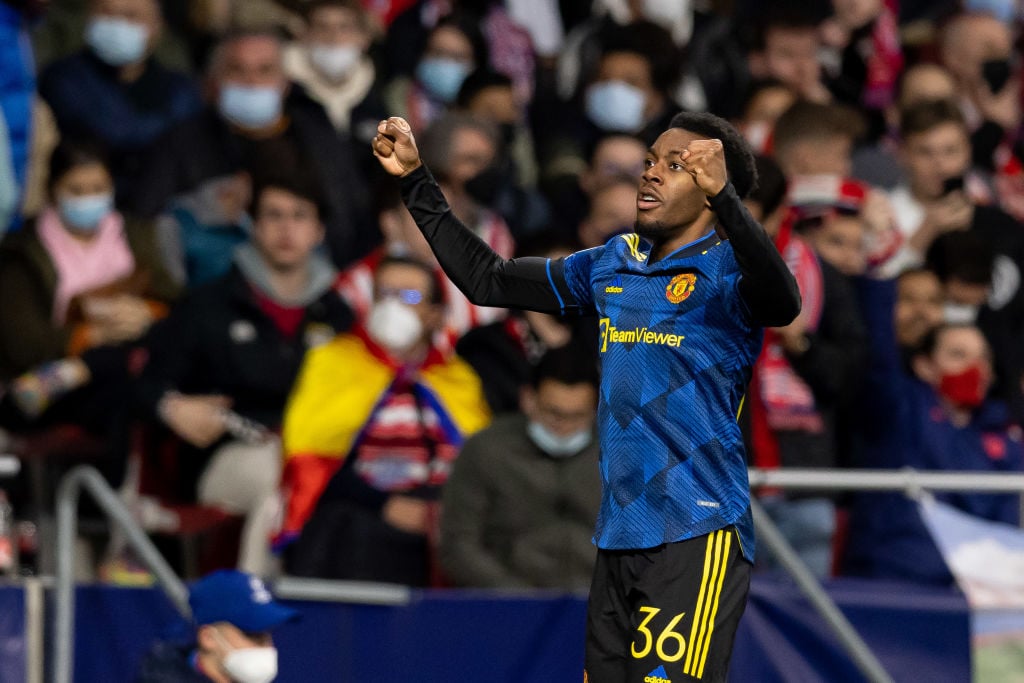 Atletico Madrid v Manchester United: Round Of Sixteen Leg One - UEFA Champions League