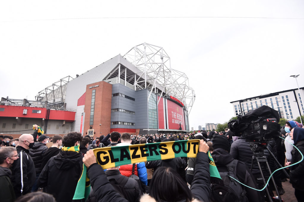Manchester United Fans Protest Against Glazer Family Ownership