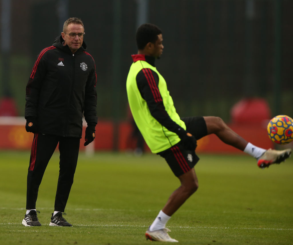 Manchester United Training and Press Conference