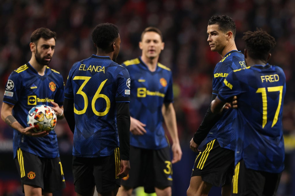 Atletico Madrid v Manchester United: Round Of Sixteen Leg One - UEFA Champions League