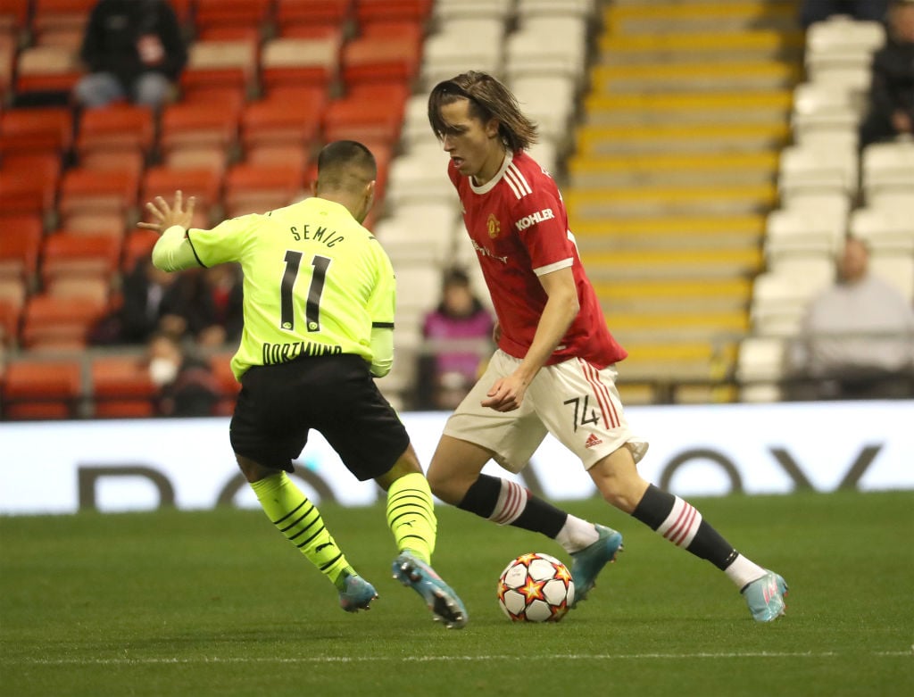 Manchester United v Borussia Dortmund: Round Of Sixteen - UEFA Youth League