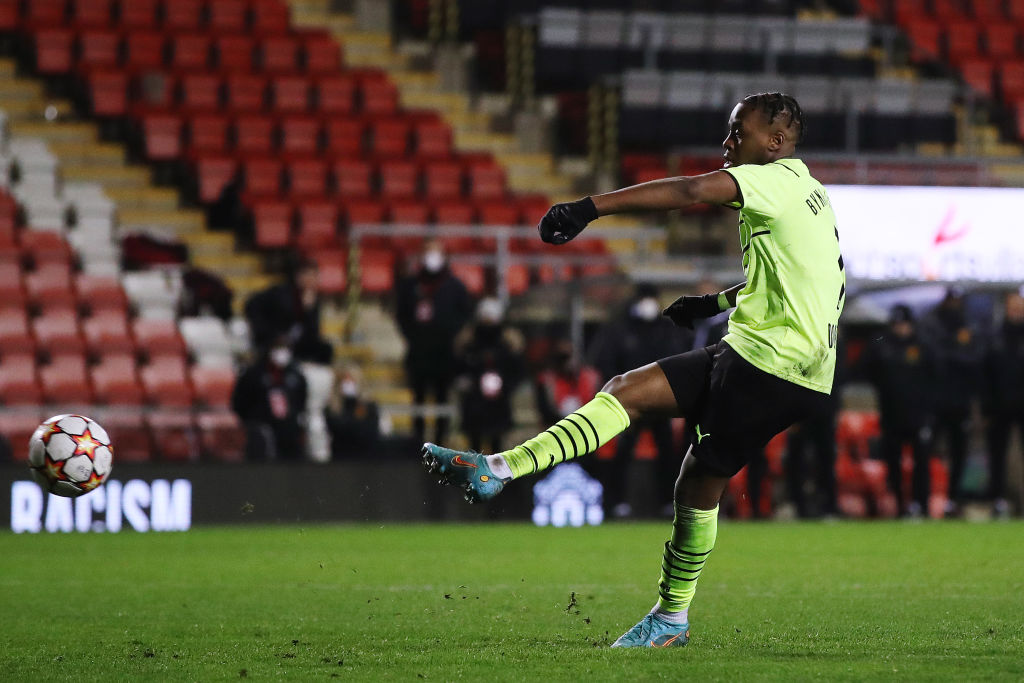 Manchester United v Borussia Dortmund: Round Of Sixteen - UEFA Youth League