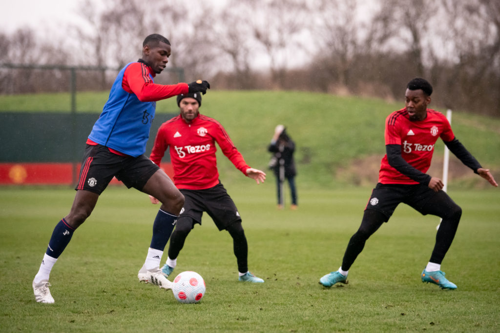 Manchester United Training Session