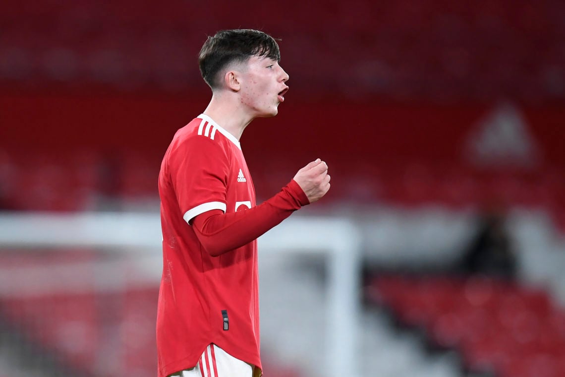 United youngster Dan Gore scores impressive goal in England under-18s fightback