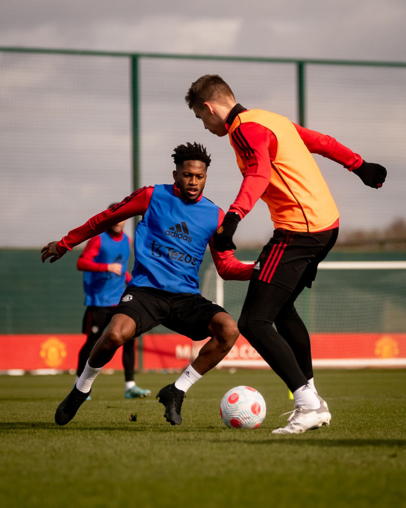Manchester United Training Session
