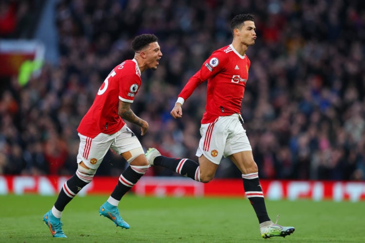 Jadon Sancho says he was 'buzzing' when Manchester United signed Ronaldo