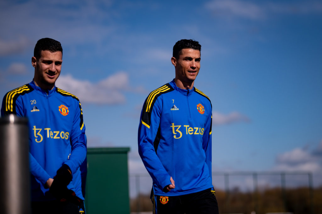 Manchester United Training Session And Press Conference