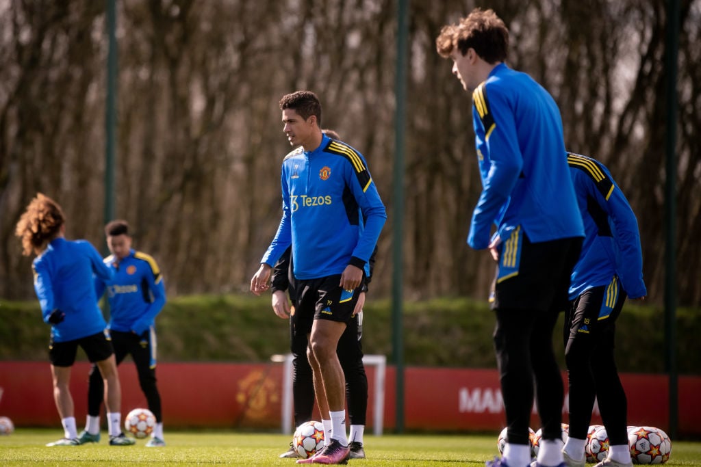 Manchester United Training Session And Press Conference