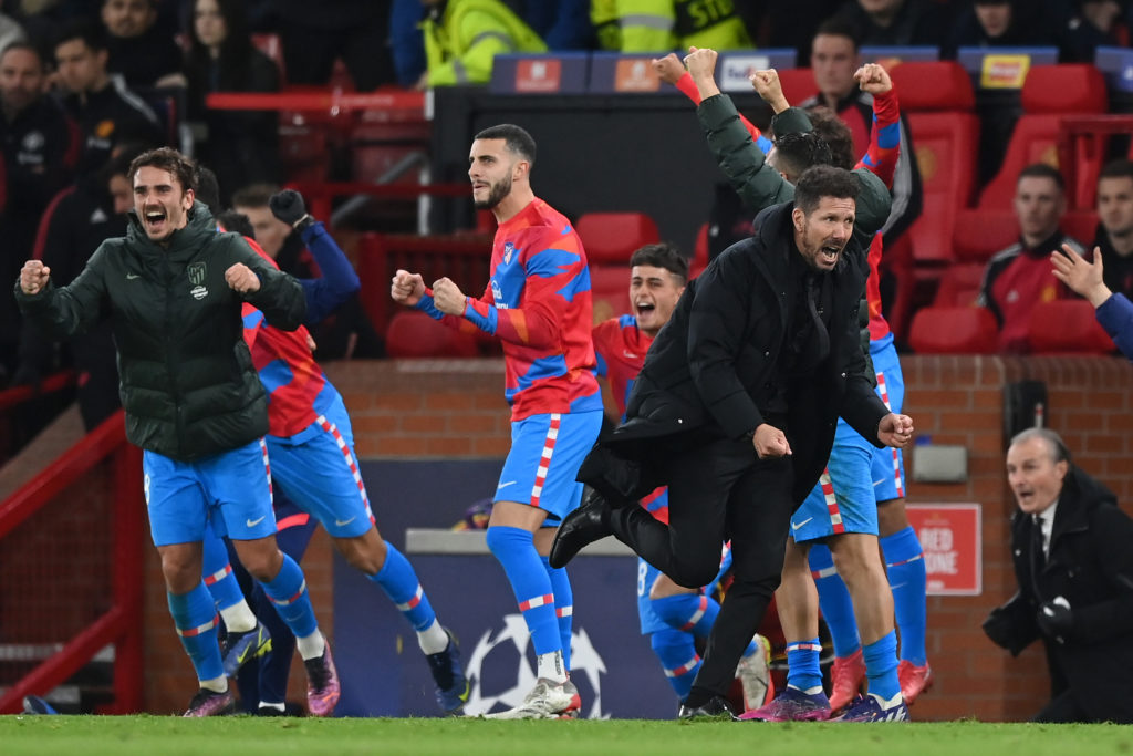 Manchester United v Atletico Madrid: Round Of Sixteen Leg Two - UEFA Champions League
