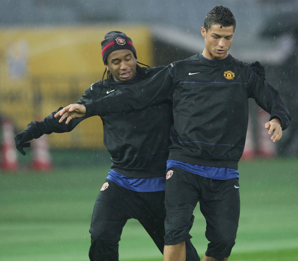 Manchester United World Club Cup Training Session