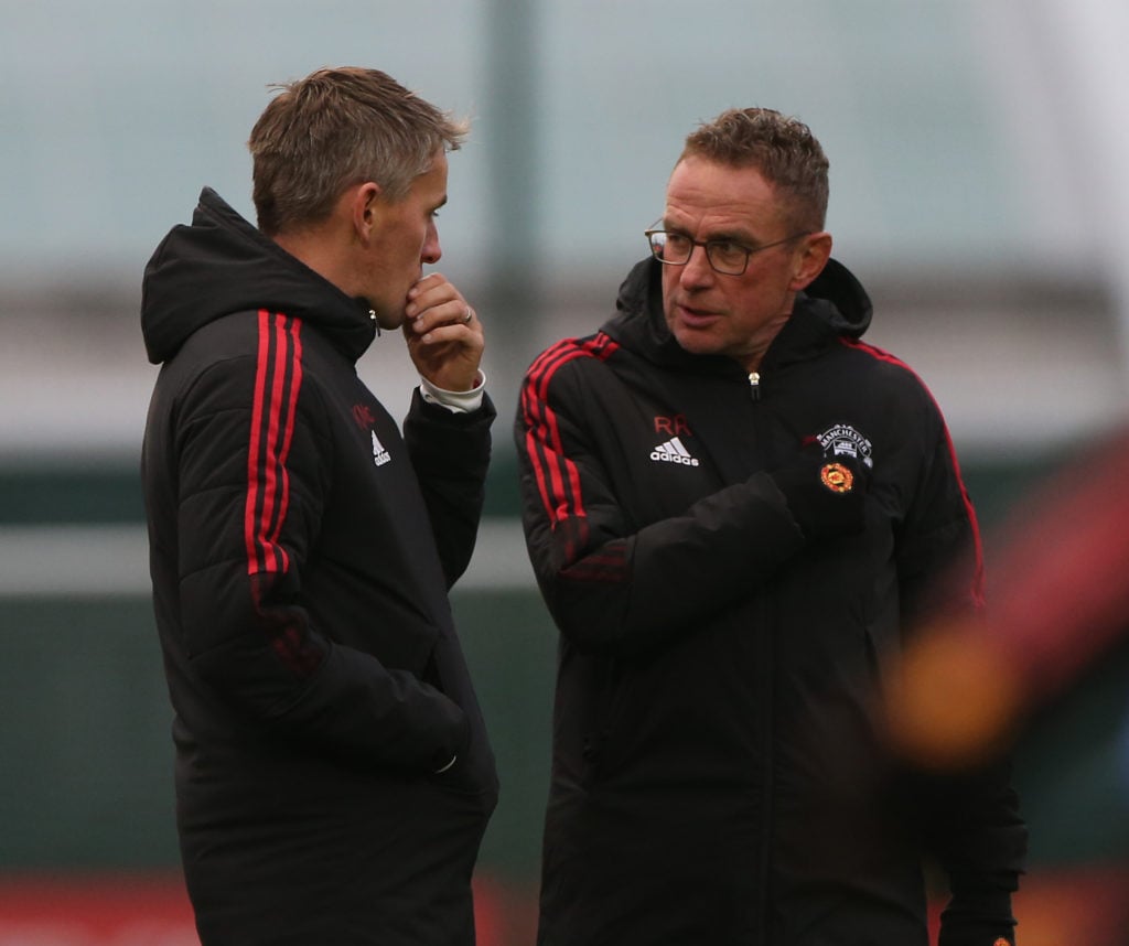 Manchester United Training and Press Conference