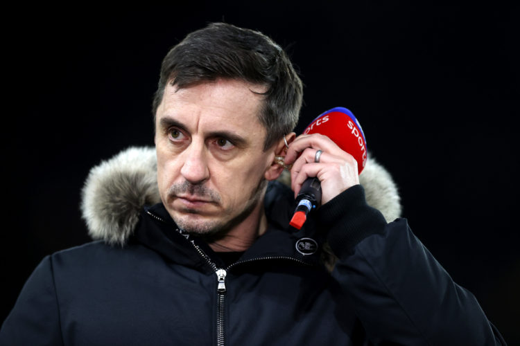 Gary Neville brands United a 'joke' in 1-0 defeat to Everton