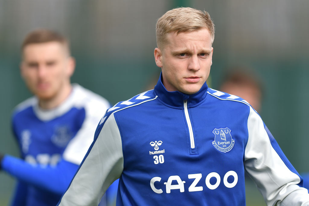 Everton Training Session