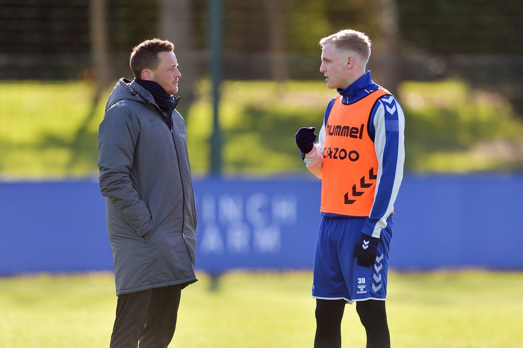 Everton Training Session