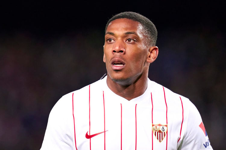 Anthony Martial pictured enjoying his holiday after difficult season