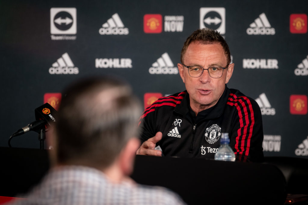 Manchester United Training and Press Conference
