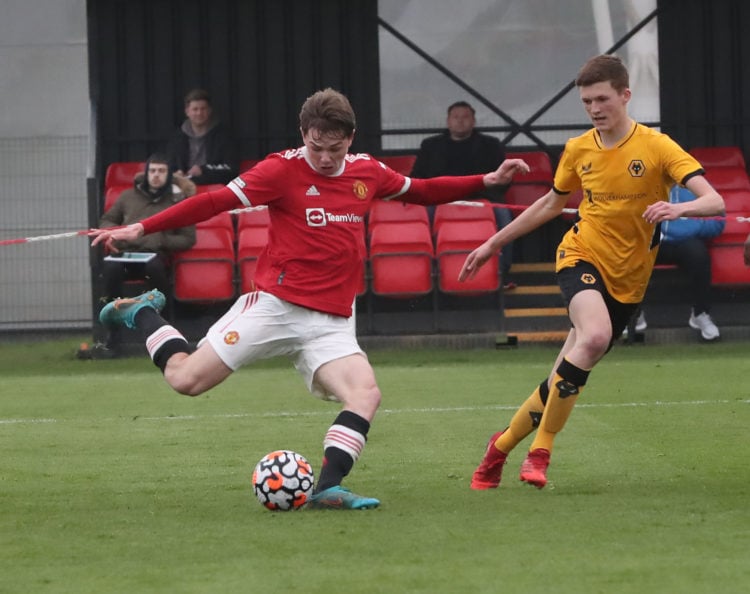 Manchester United under-18s Super Cup NI: Ethan Ennis scores winner in 3-2 comeback win