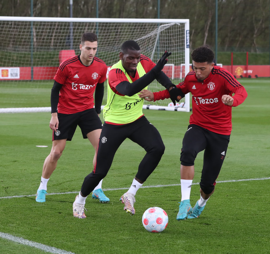 Manchester United Training Session