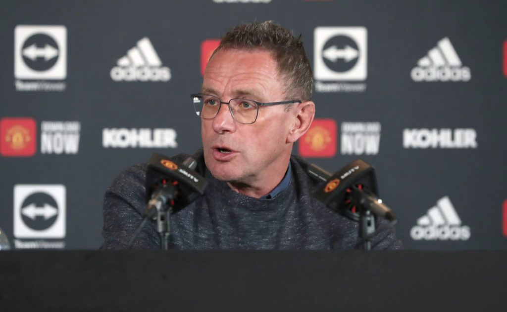 Manchester United Training Session And Press Conference