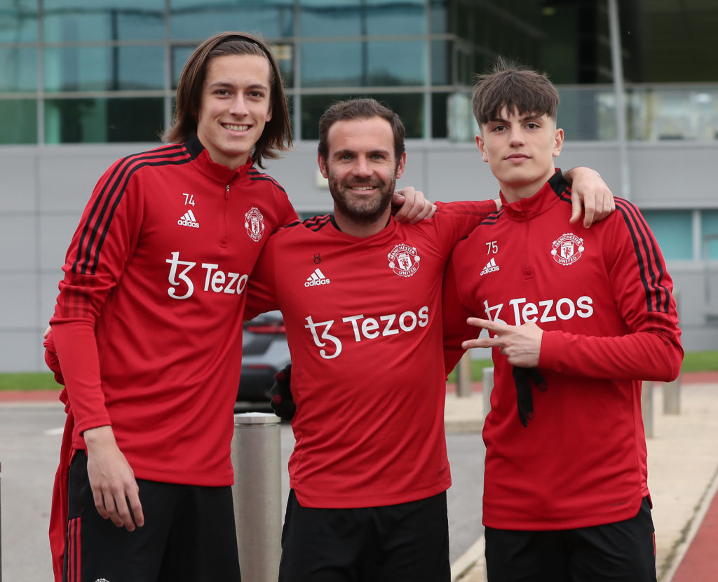 Manchester United Training Session And Press Conference