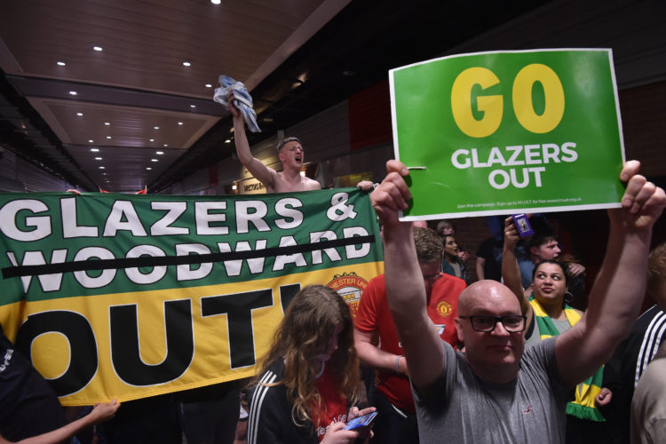 A timeline of Manchester United fan protests against the Glazers