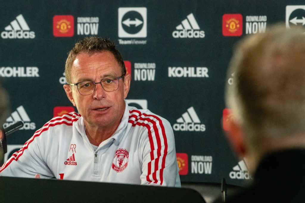 Manchester United Press Conference and Training Session