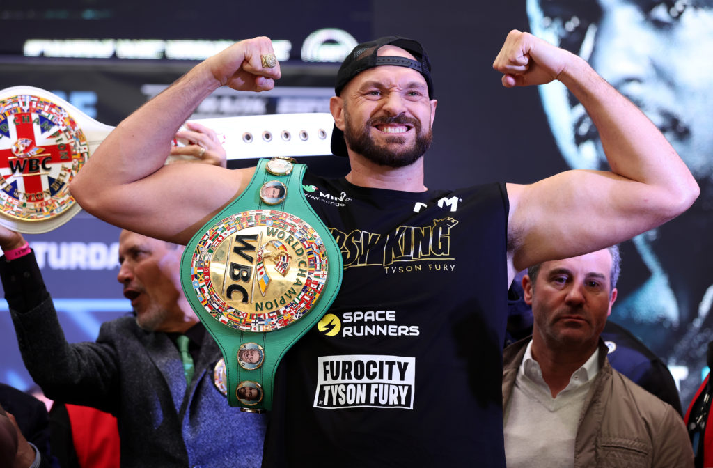 Tyson Fury v Dillian Whyte - Weigh-in