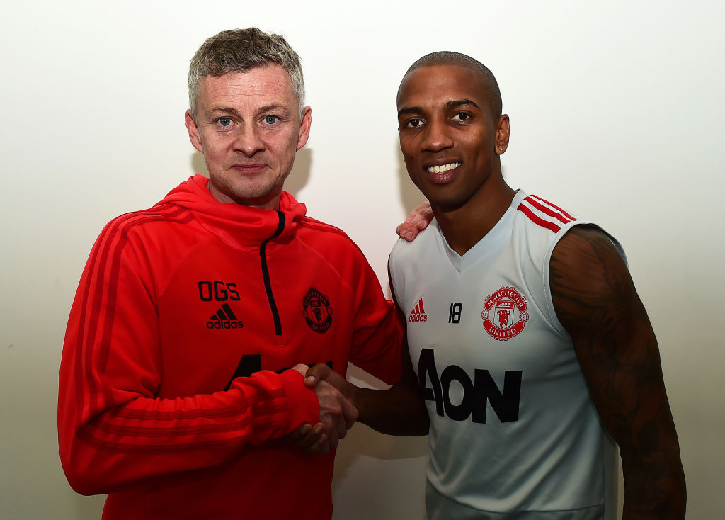 Ashley Young Signs a New Contract at Manchester United