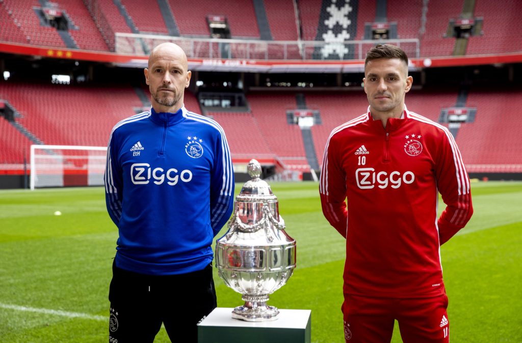 Press conference Toto KNVB Dutch cup final"Ajax Amsterdam"